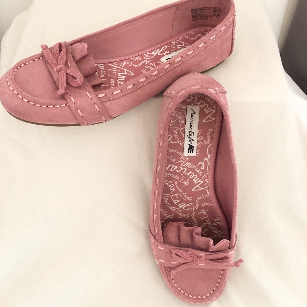 Pink Loafers